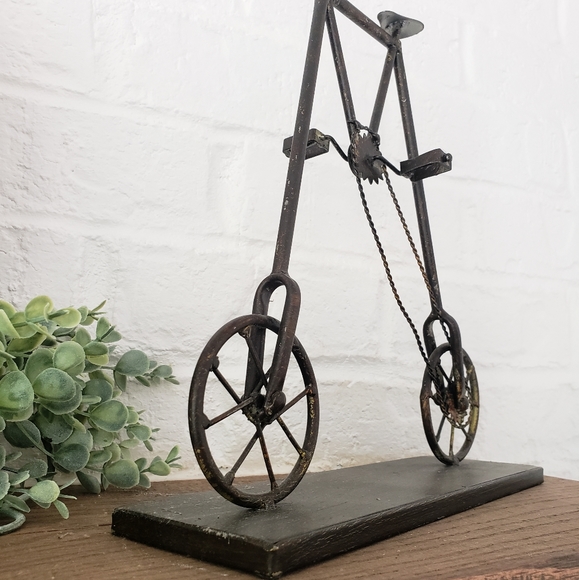 Industrial Bicycle wall shelf decor - Picture 4 of 10